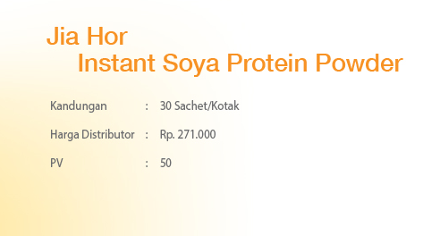 Jia Hor Instant Soya Protein Powder